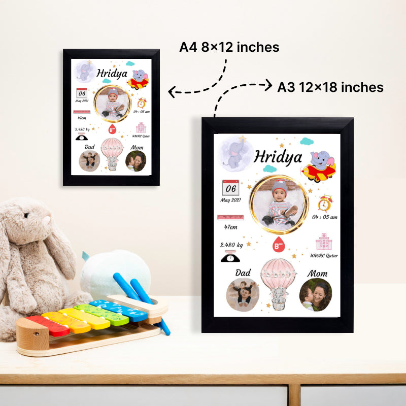 Baby Birth Frame-Live