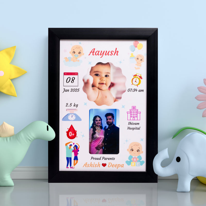 Baby Birth Frame - Design 4