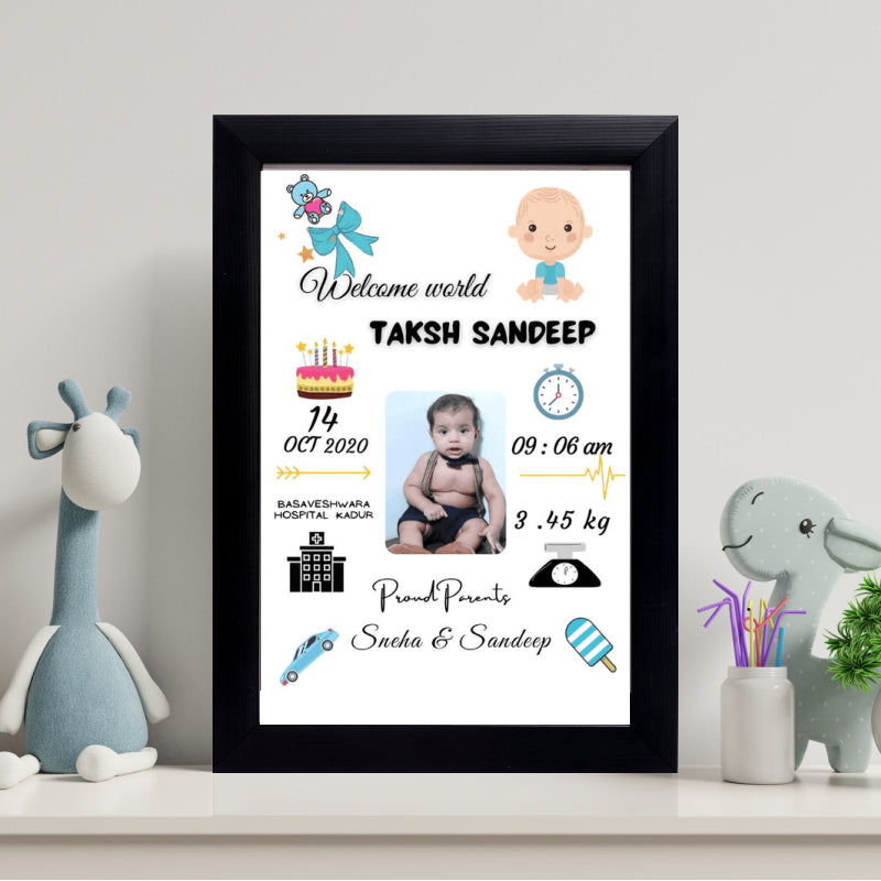 Baby Birth Frame-Live