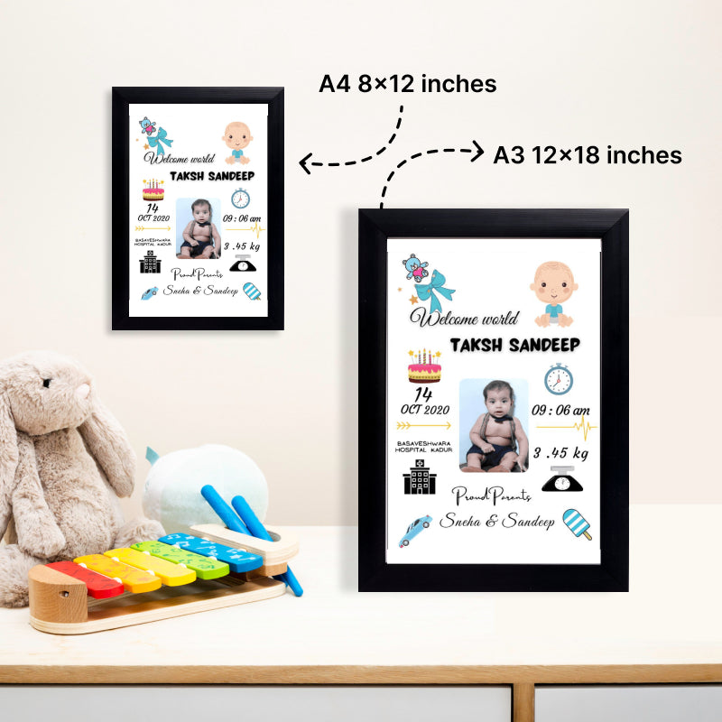 Baby Birth Frame-Live