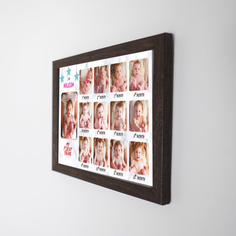 12 months Baby Photo Frame