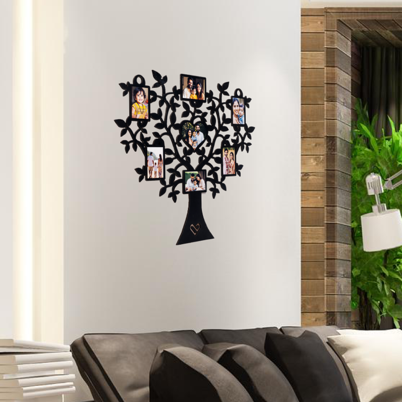 Family Tree Wall Decor with Frames - Photo Frame