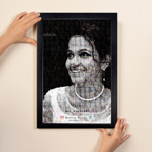 Personalised Photo Mosaic Frame