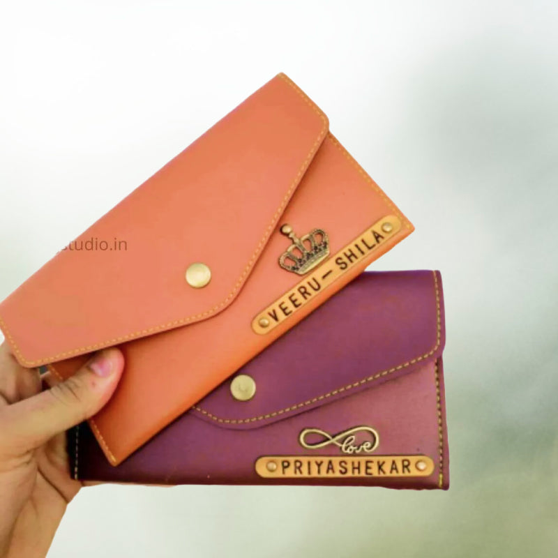 Customized Minimal Clutch for women - Personalised Gift