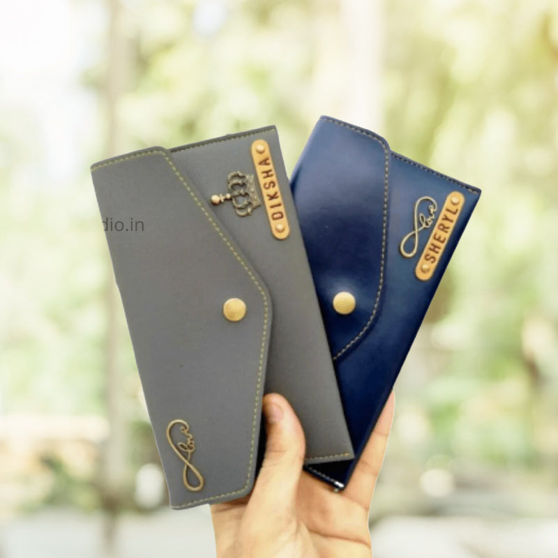 Customized Minimal Clutch for women - Personalised Gift