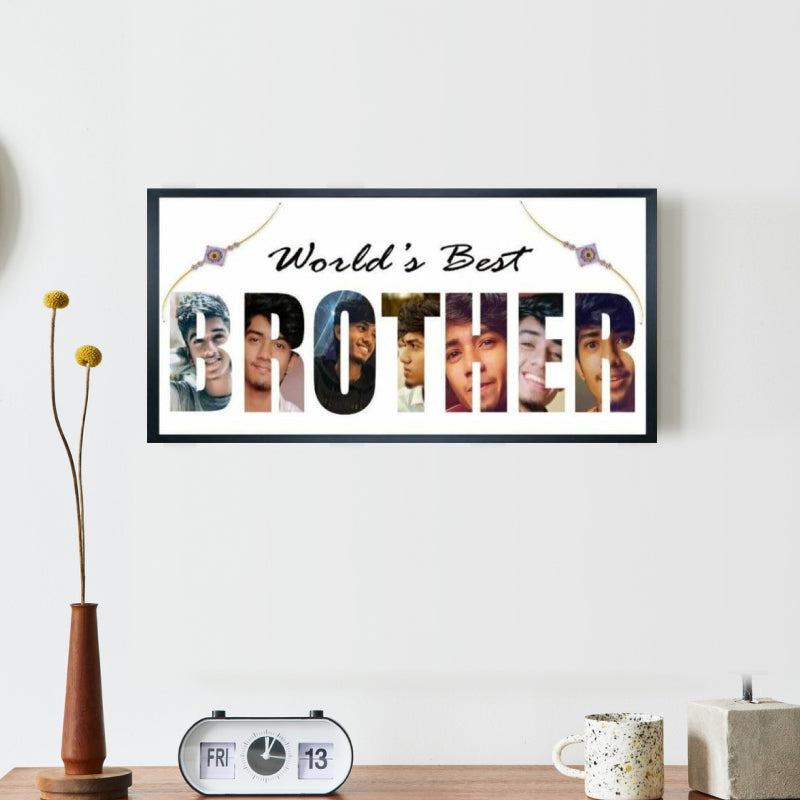Best Brother Photo Frame - Gift for Brother