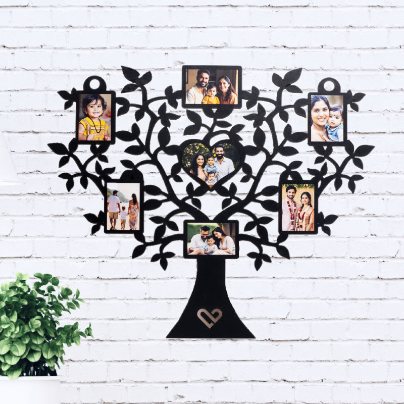 Family Tree Wall Decor with Frames - Photo Frame