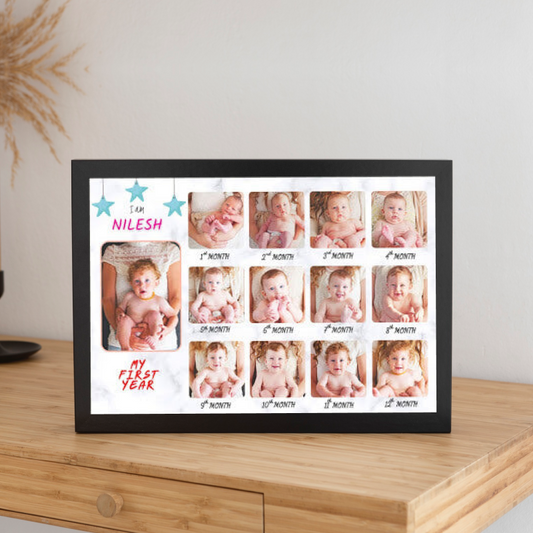 12 months Baby Photo Frame