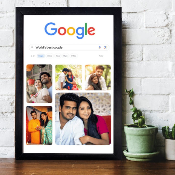 Google Frame Sample Google it photo frame - Gifting Studio – GiftingStudio.in