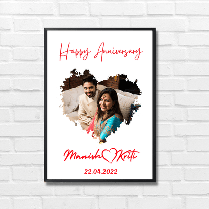 Happy Anniversary Photo frame