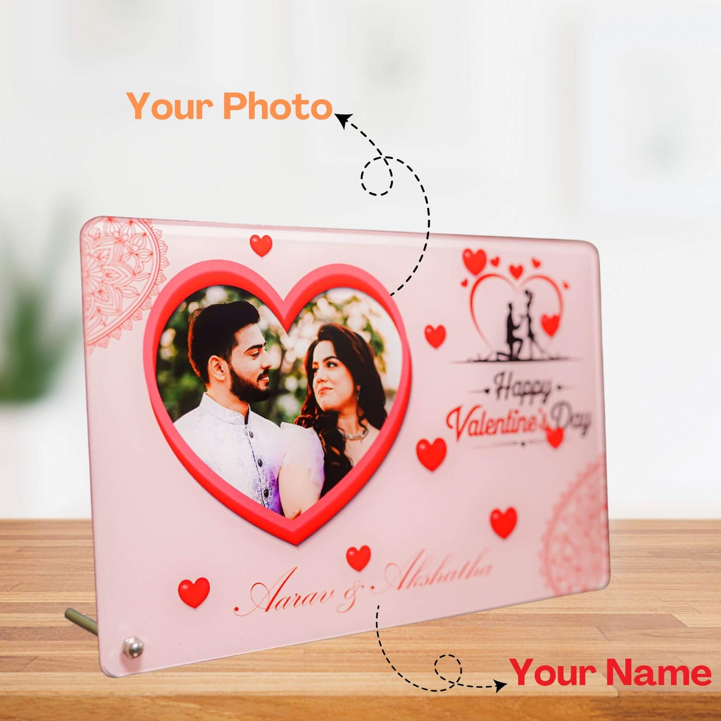 Acrylic Photo Stand - Valentine's Special