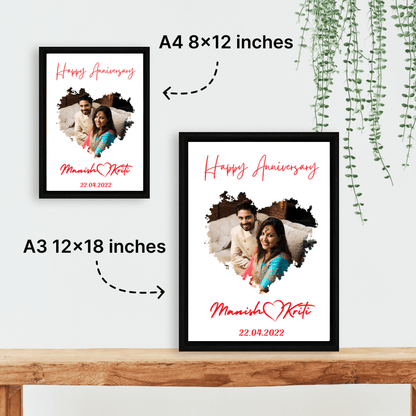 Happy Anniversary Photo frame