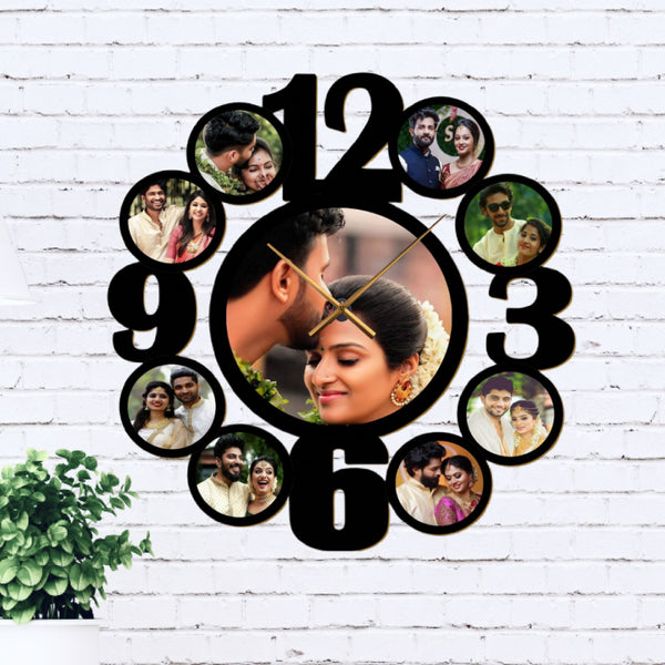 Photo Wall clock | Customised Photo Clock - Gifting Studio ...