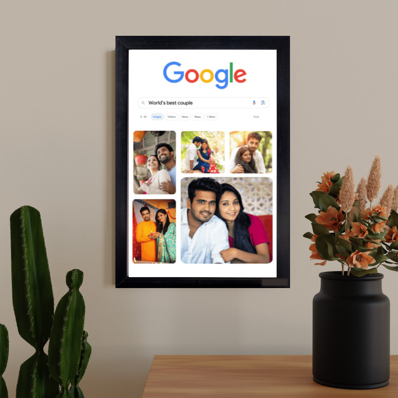 Google Model Frame Google it photo frame - Gifting Studio – GiftingStudio.in