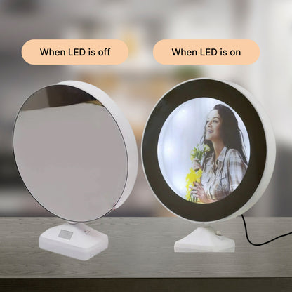 Magic Mirror Photo Frame - 2 in 1 Mirror Photo Frame