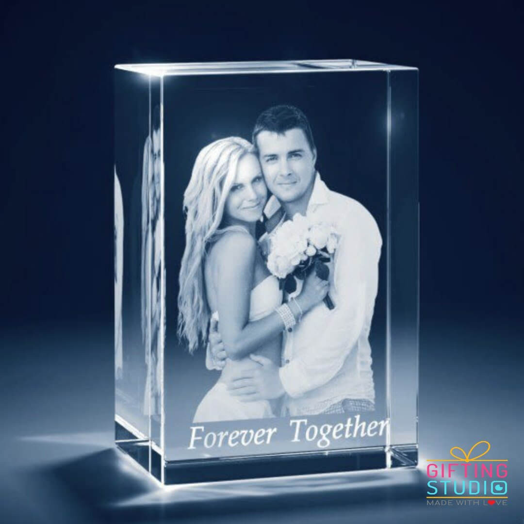 3D Crystal Photo Cube | 3D Crystal Photo Gifts Online - Gifting Studio ...