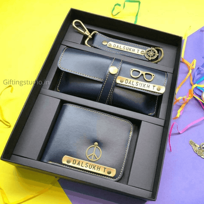 Customized Men's Wallet Combo - Wallet Combo Set