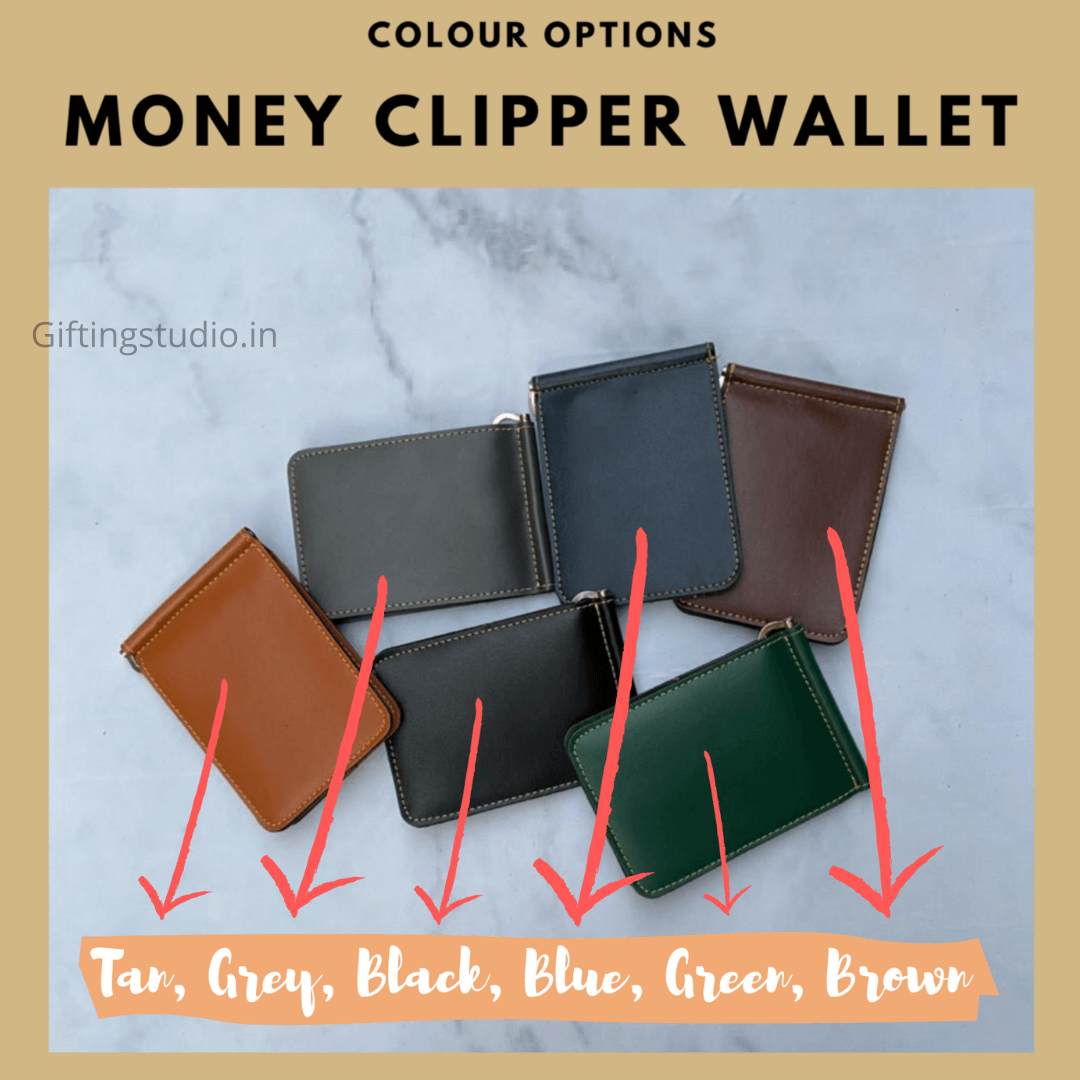 Money Clip Wallet - Buy Money Clip Wallet online in India