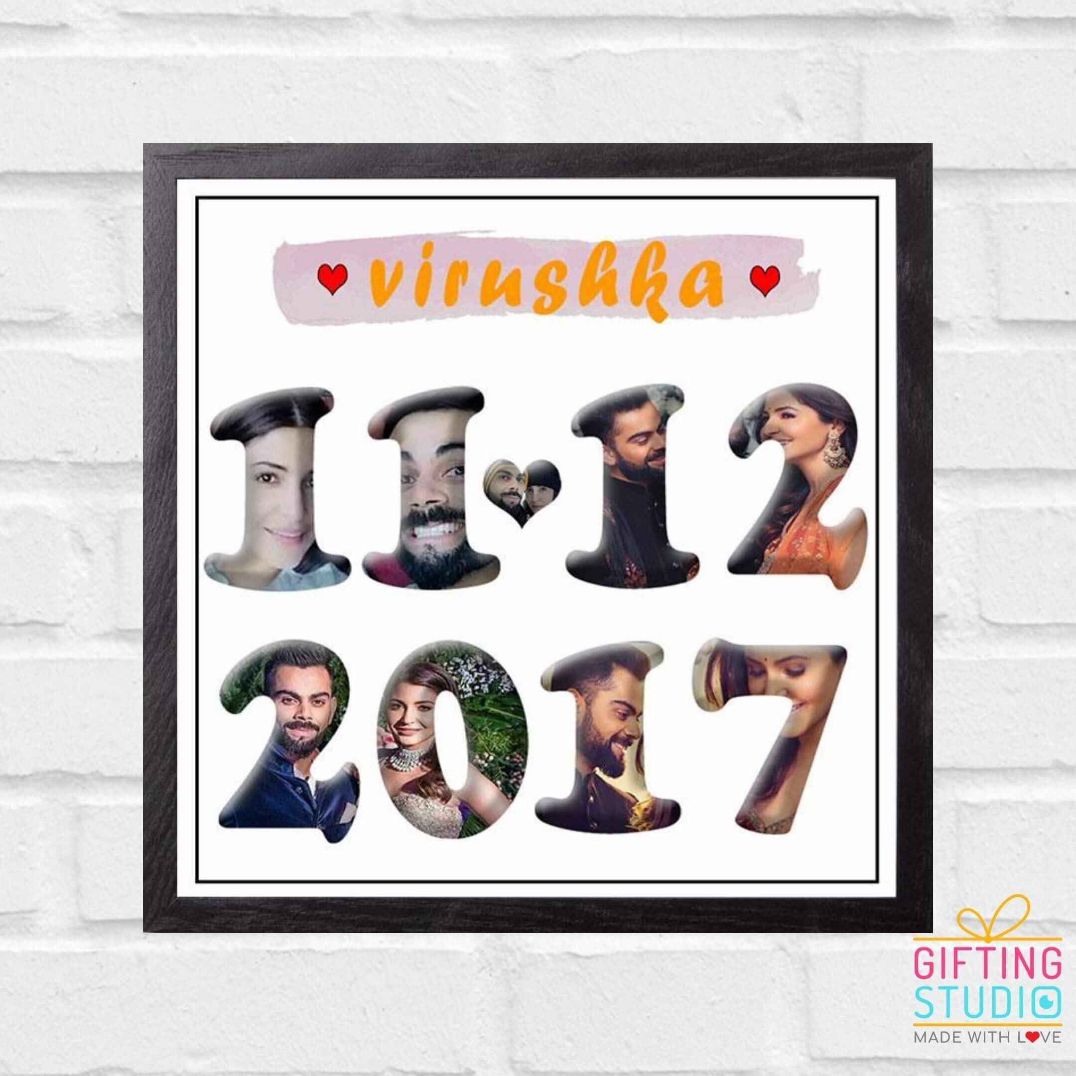 Dates Rack Designs Personalised Date Photo Frame | Frame The Date Online - Gifting Studio ...
