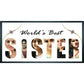 gift for sister - photo frame