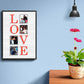 Love Frame - Customised Couple Gift