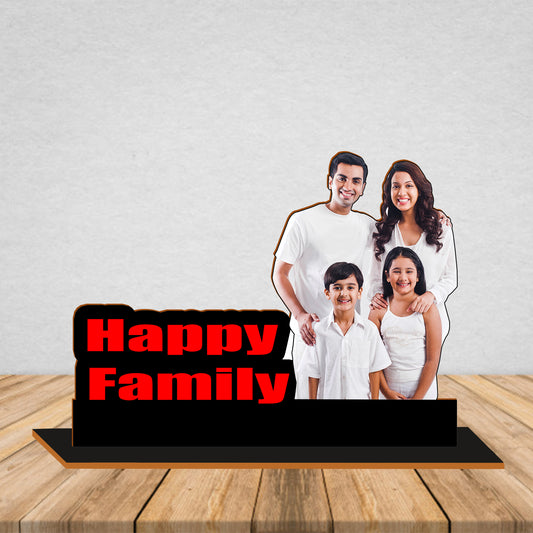 Wooden Photo Standy With Message - Photo Standy
